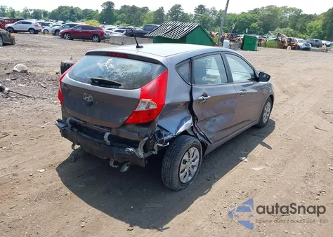 2015 Hyundai Accent Gs from USA, damaged, VIN KMHCT5AE5FU200008